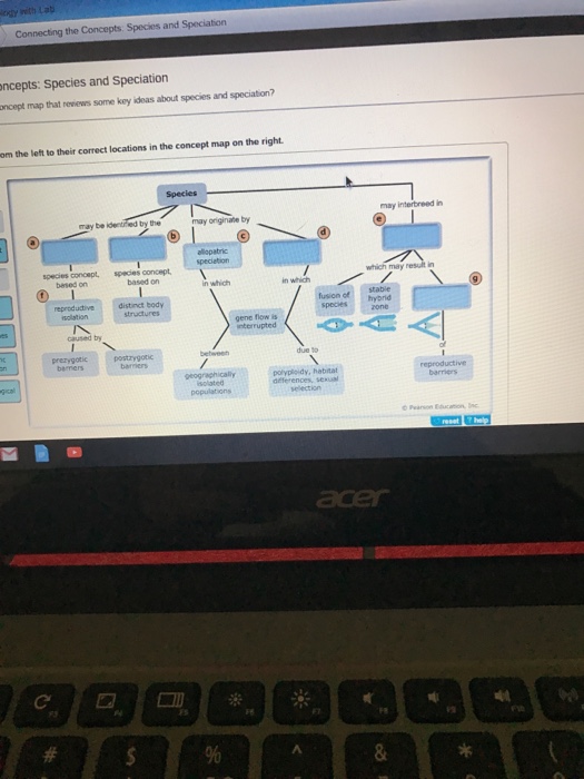 Can You Complete This Concept Map That Reviews Some Key Ideas About