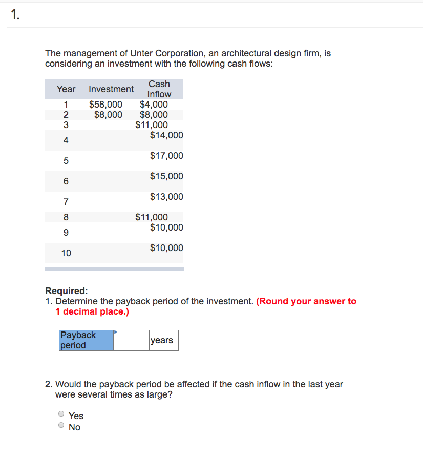 Solved The Management Of Unter Corporation An Architectural Chegg