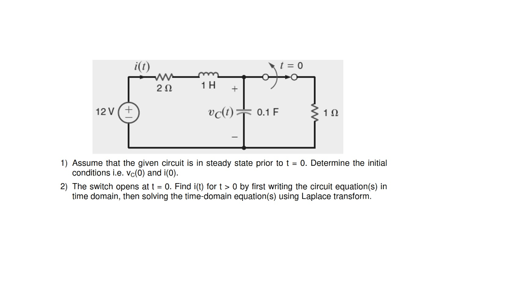 Solved Assume That The Given Circuit Is In Steady State Chegg