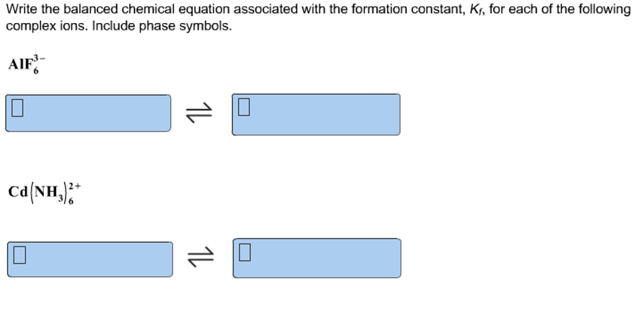 Solved Write The Balanced Chemical Equation Associated With Chegg