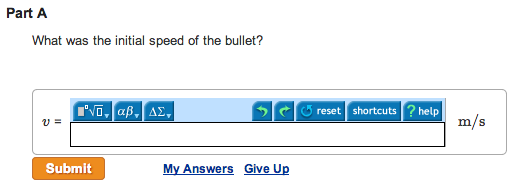 Solved A Bullet Of Mass G Is Fired Horizontally Into A Chegg