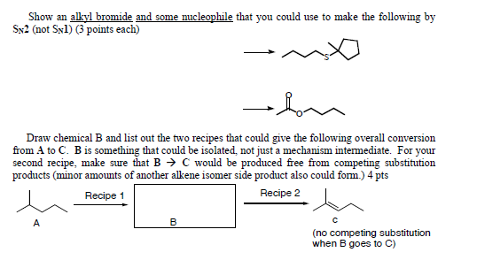 Sn1 reaction picture