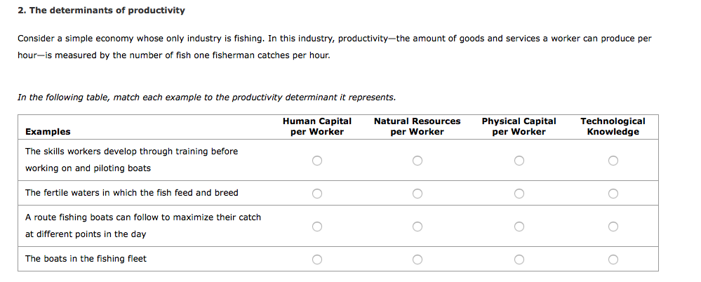 Determinants of productivity essay example picture