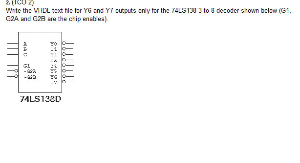 3x8 Decoder Vhdl Program