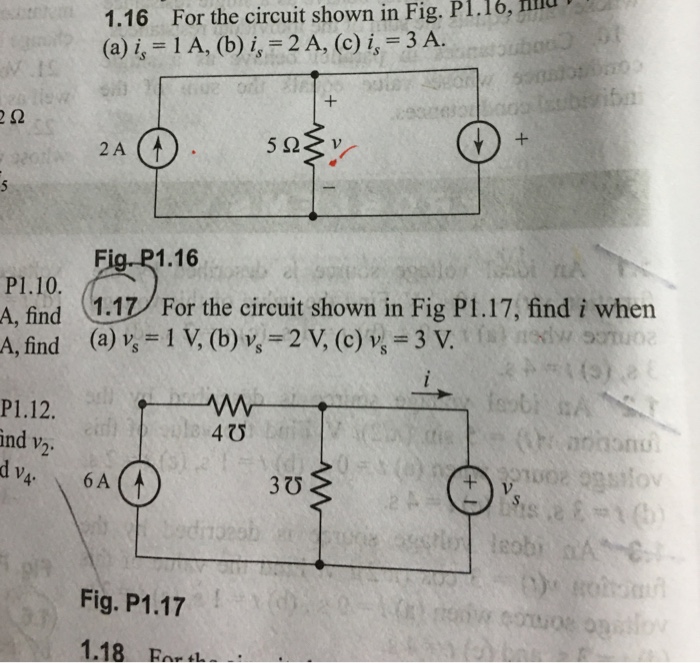 Solved For The Circuit Shown Fig P I S A I S Chegg