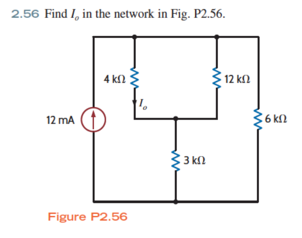 Solved Find I In The Network In Fig P Chegg