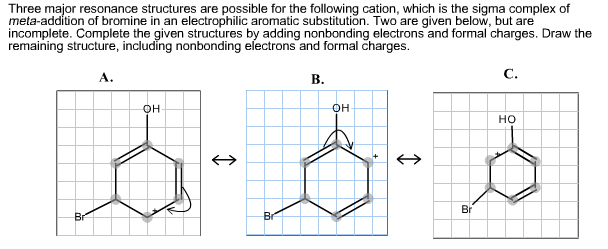 Solved Three Major Resonance Structures Are Possible For The Chegg