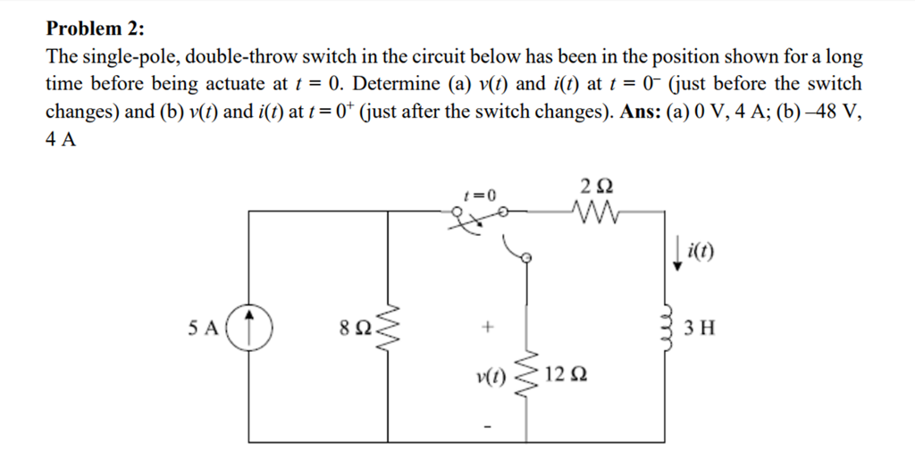 Double Pole Double Throw Schematic