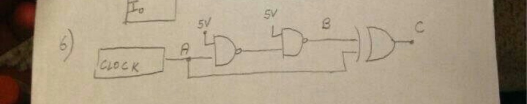 Solved Timing Circuit The Clock Is A 0 To 5V T P 100 NS Chegg