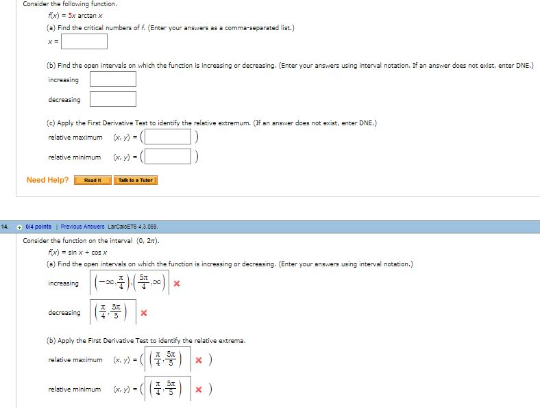 Solved Find The Critical Numbers Of F Enter Your Answers Chegg