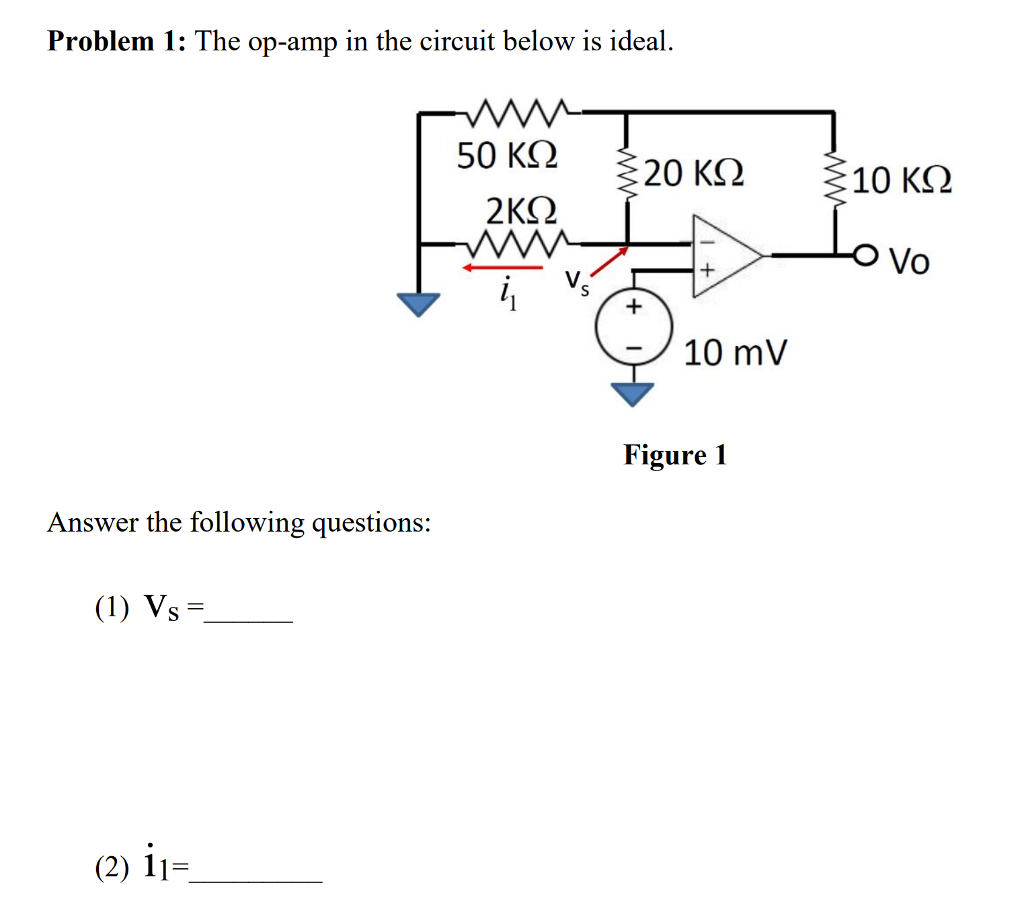 Solved Problem The Op In The Circuit Below Is Ideal Chegg