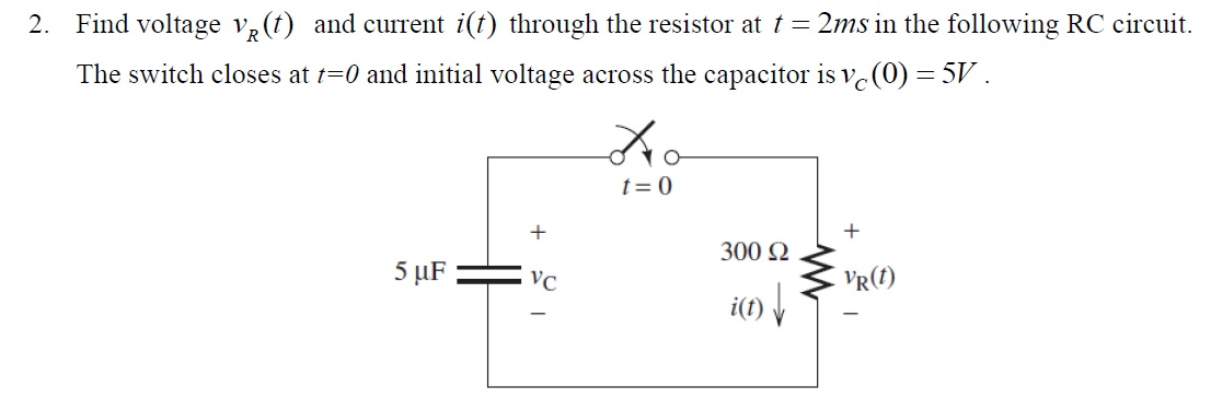 Solved Find Voltage Vr T And Current I T Through The Chegg