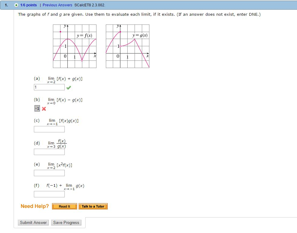 Solved The Graphs Of F And G Are Given Use Them To Evaluate Chegg