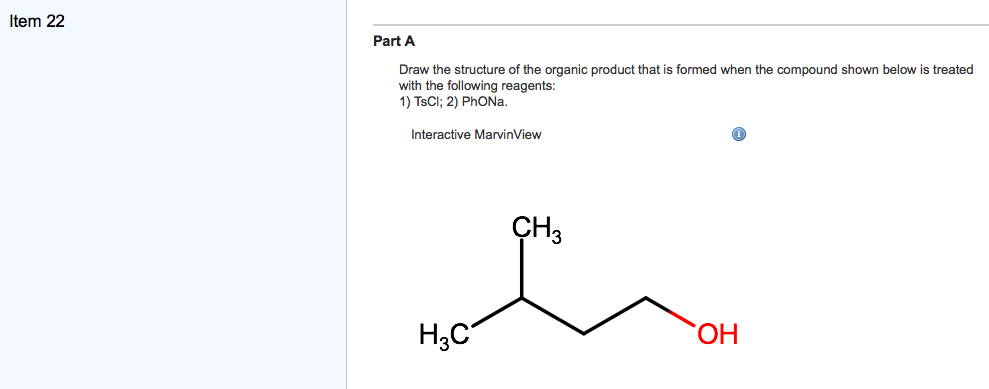 Solved Part A Draw The Structure Of The Organic Product That Chegg