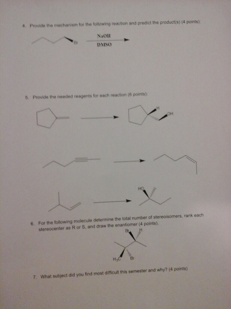 Solved Provide The Mechanism For The Following Reaction And Chegg