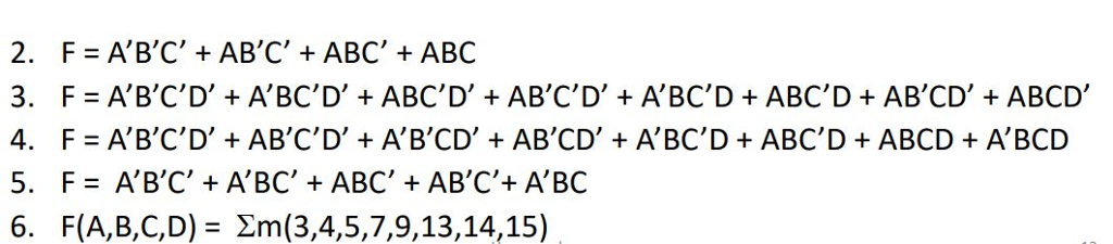 Solved F A B C AB C ABC ABC F A B C D Chegg