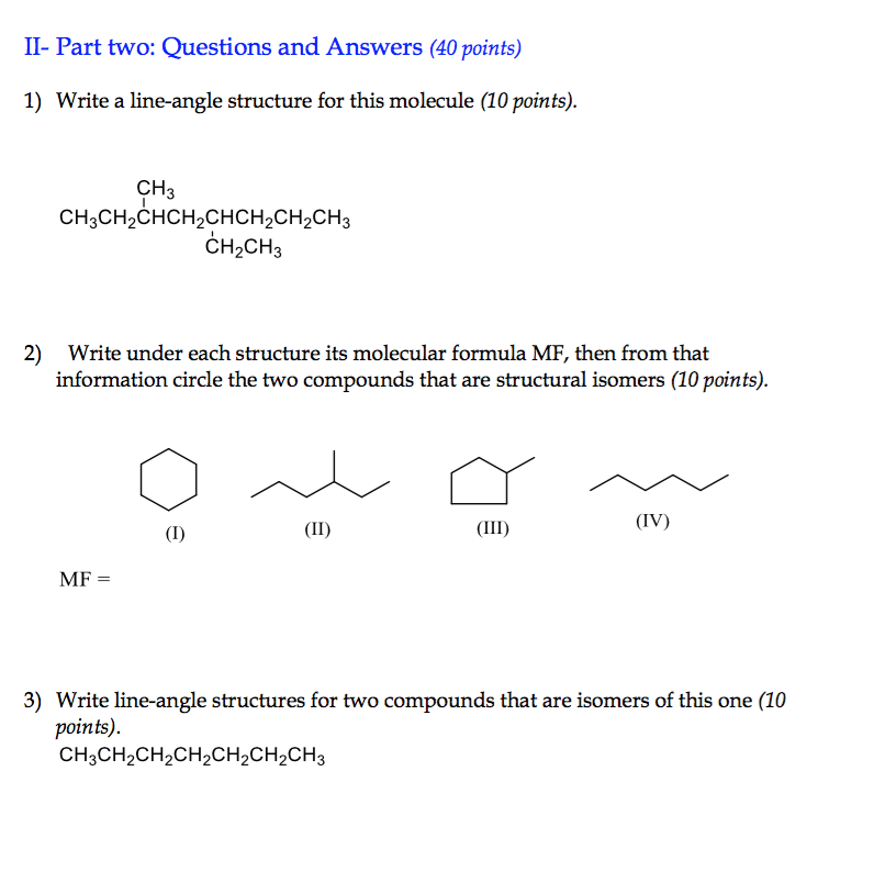 Solved Write A Line Angle Structure For This Molecule Chegg