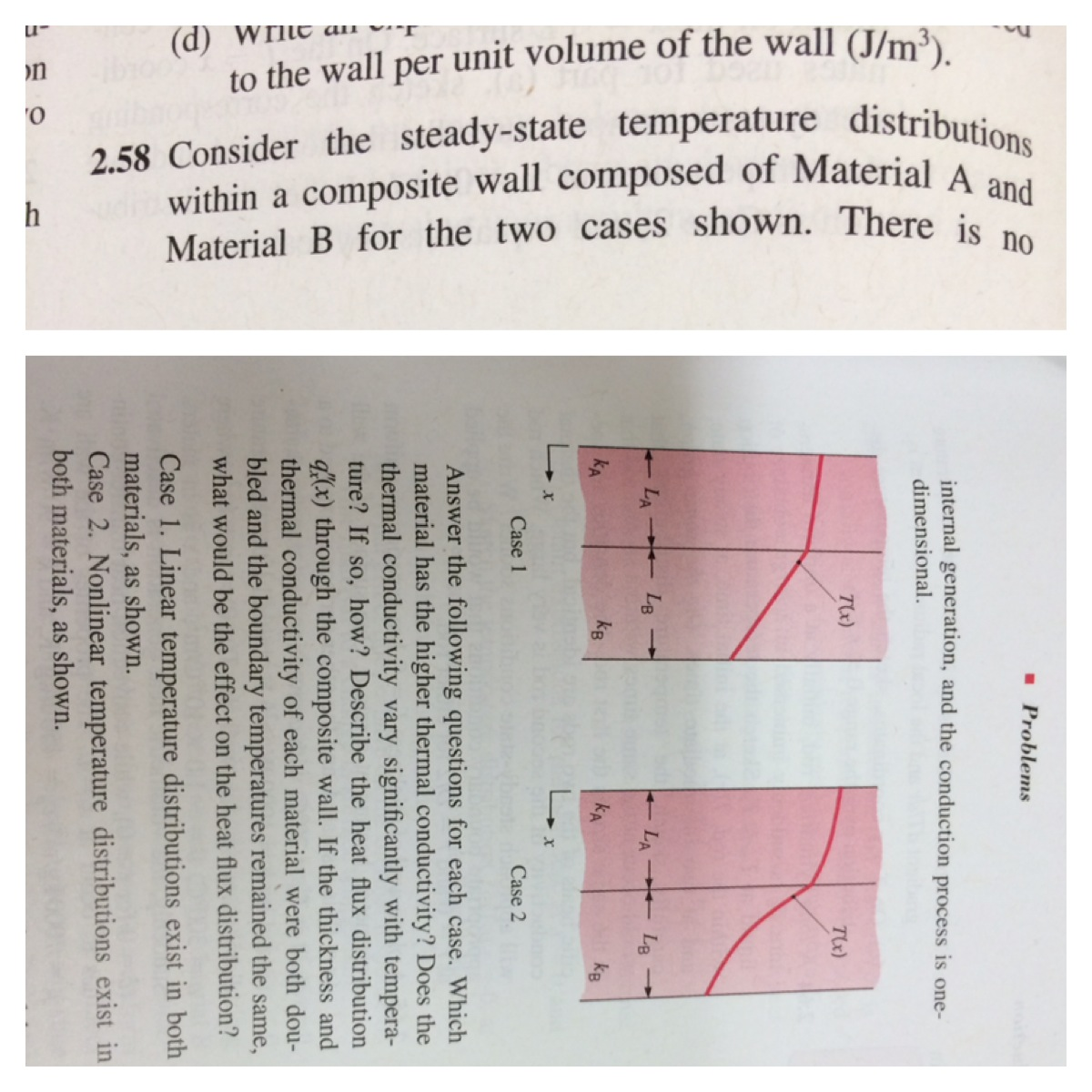 Solved Consider The Steady State Temperature Distributions Chegg