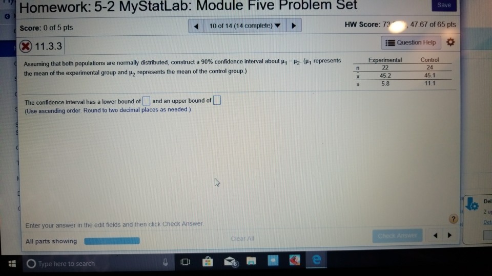 Homework 7 2 mystatlab 07 picture
