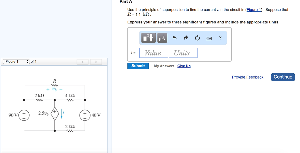 Solved Part A Use The Principle Of Superposition To Find The Chegg