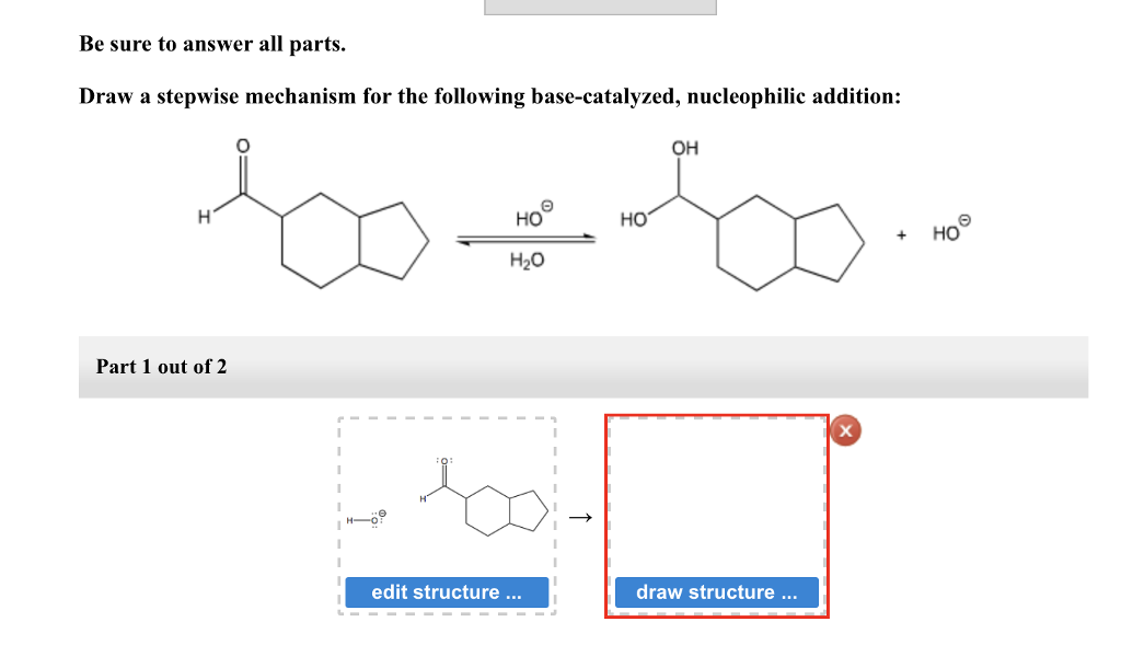 Solved Draw A Stepwise Mechanism For The Following Chegg