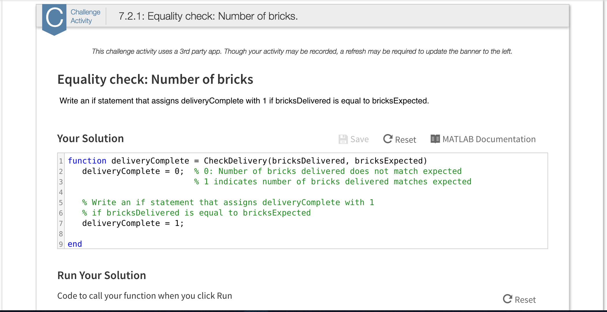 信頼も高い Solved Write an if statement that assigns deliveryComplete その他