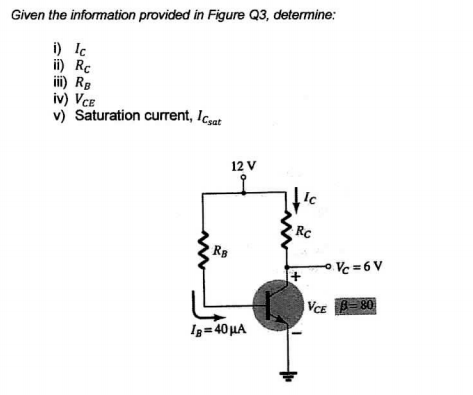 Solved Given The Information Provided In Figure Q3 Chegg