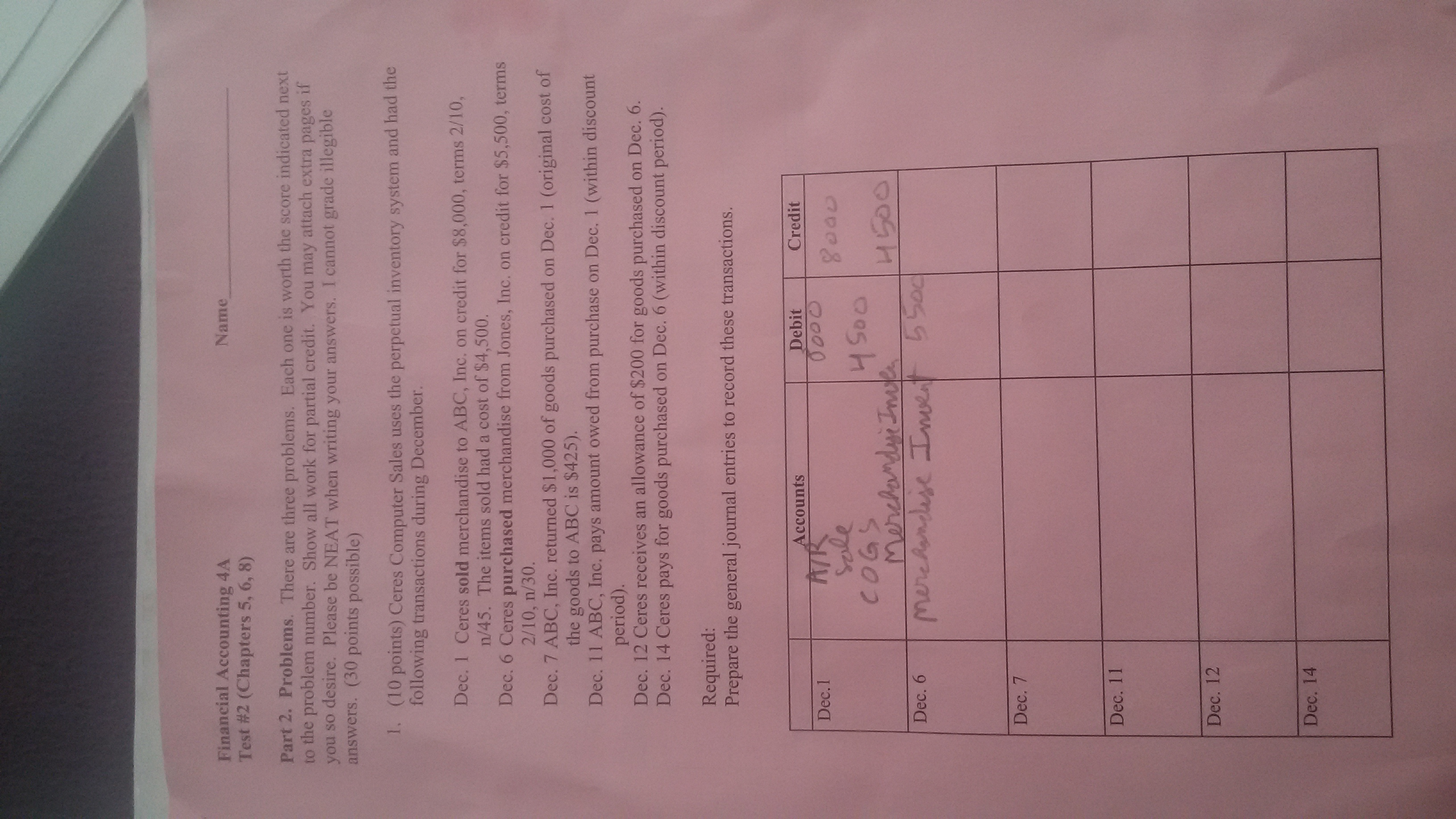 Accounting homework help yahoo answers
