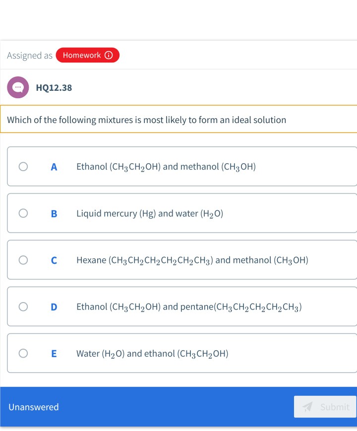 Solved Assigned As Homework Hq Which Of The Following Chegg