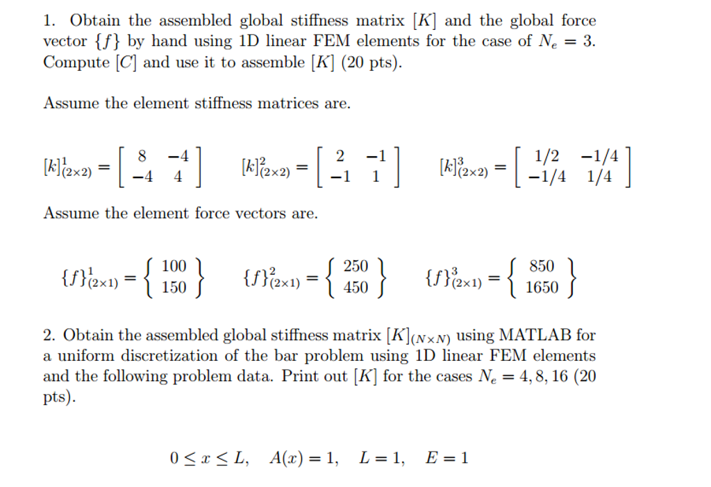 fem global source vector 2d