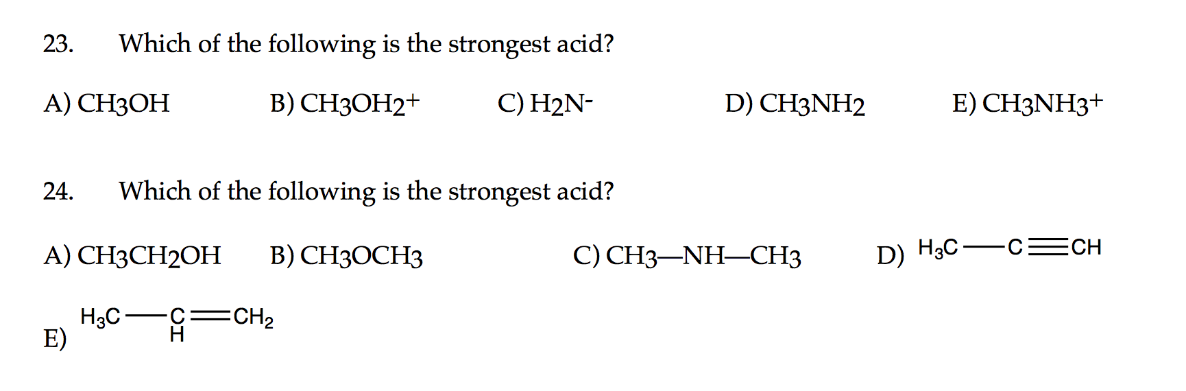 which-of-the-following-is-the-strongest-acid-whichsi