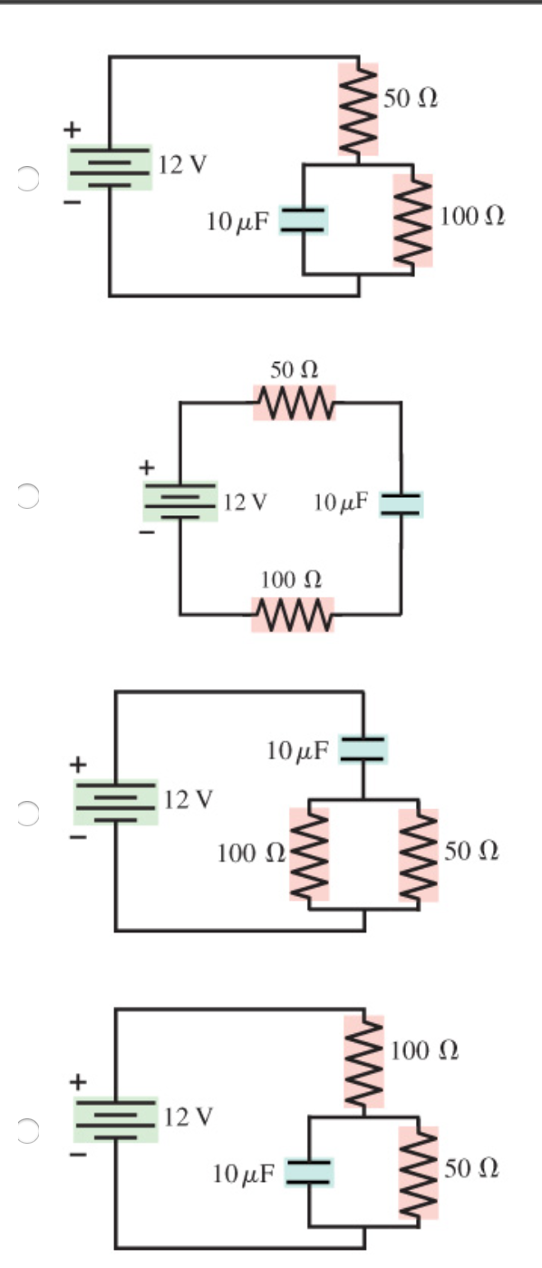 Solved: Choose The Correct Diagram For The Circuit Diagram... | Chegg.com