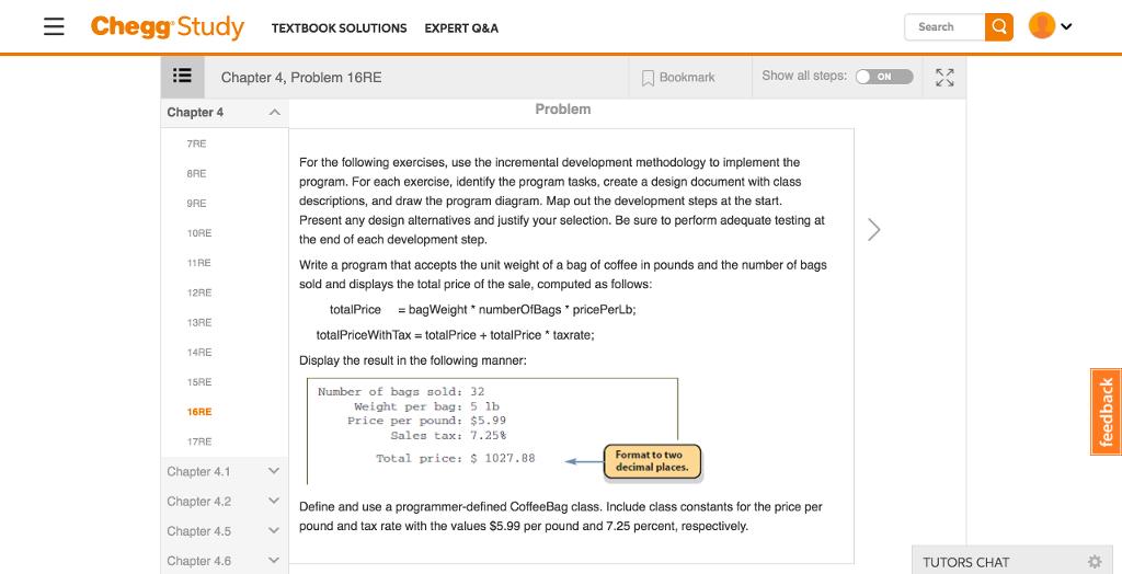 Solved For The Following Exercises Use The Incremental Chegg