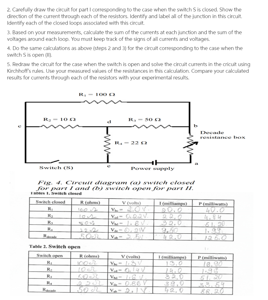 Solved 2 Carefully Draw The Circuit For Part I Chegg