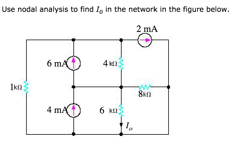 Solved Use Nodal Analysis To Determine The Node Voltages Chegg