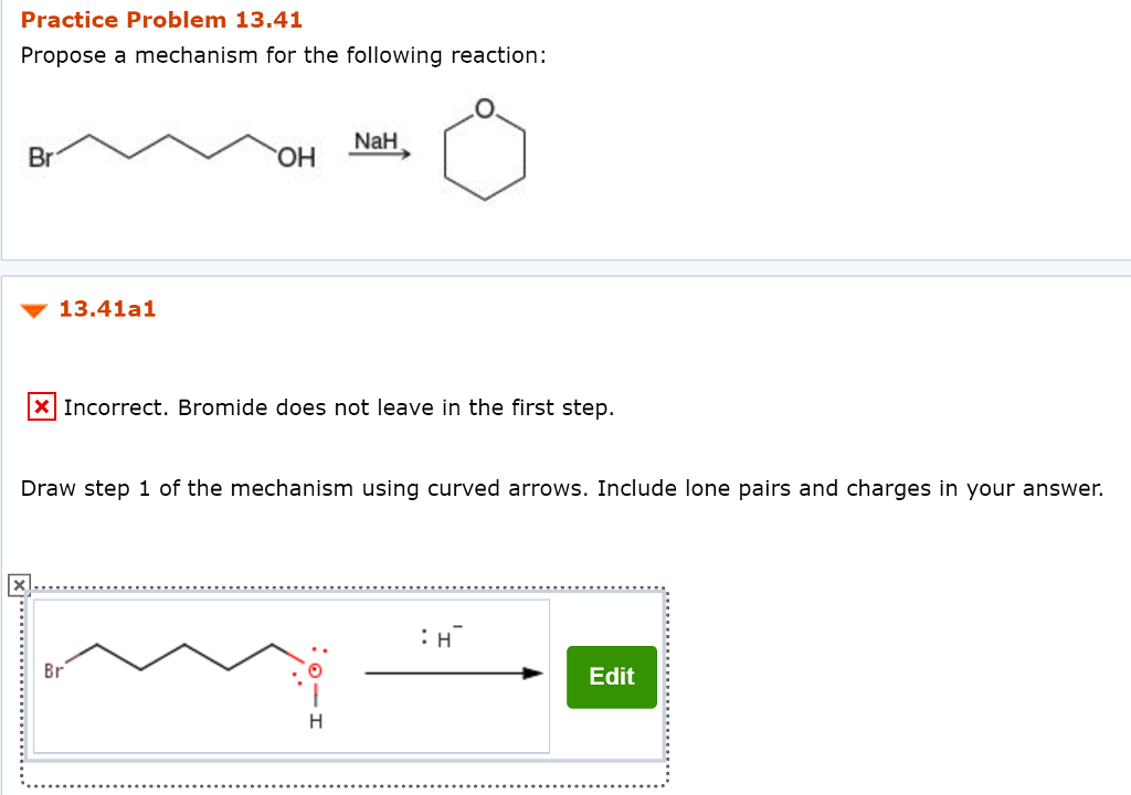 Solved Propose A Mechanism For The Following Reaction Chegg