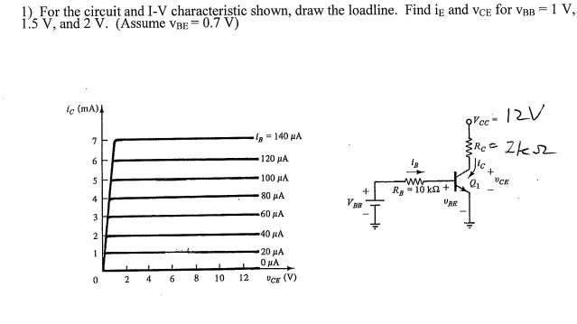 Solved For The Circuit And I V Characteristic Shown Draw Chegg