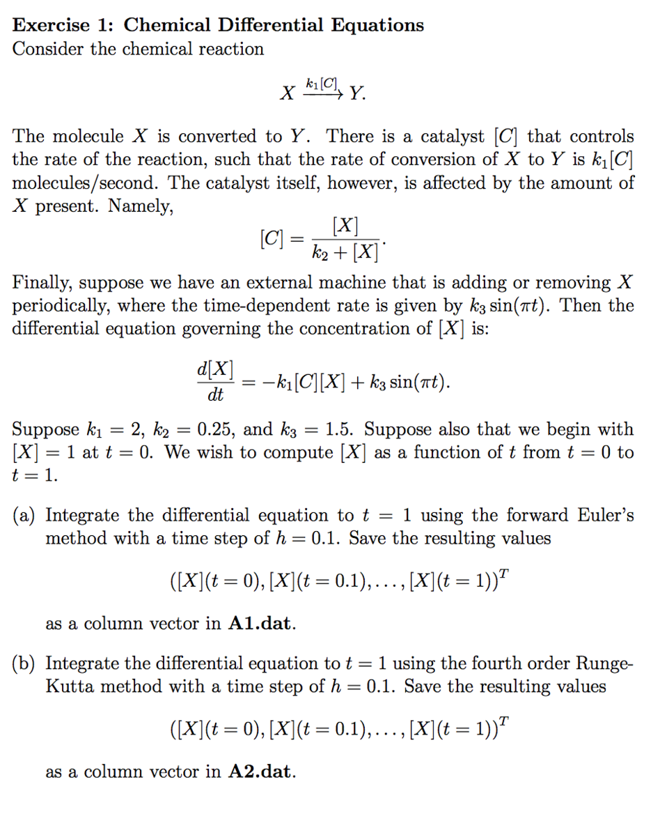 Solved Consider The Chemical Reaction X Rightarrow K 1 C Y Chegg