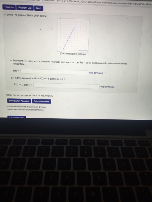 Solved The Graph Of F T Is Given Below Represent F T Chegg