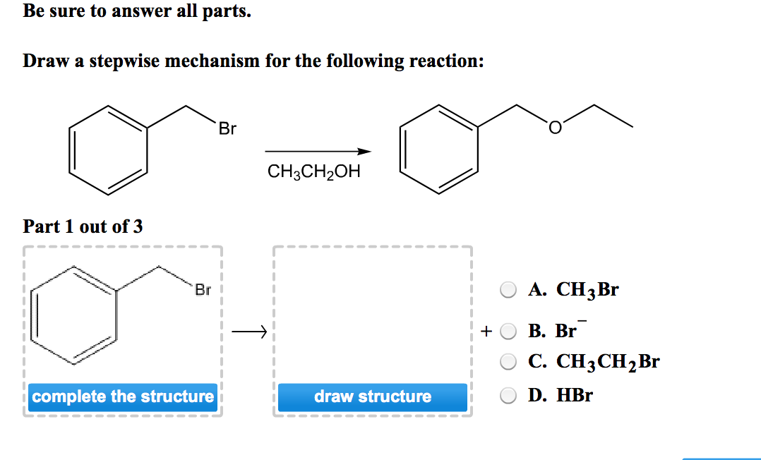 Solved Be Sure To Answer All Parts Draw A Stepwise Chegg