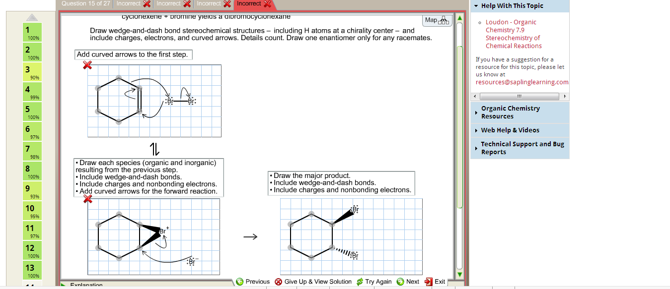 Draw Wedgeanddash Bond Stereochemical Structures...