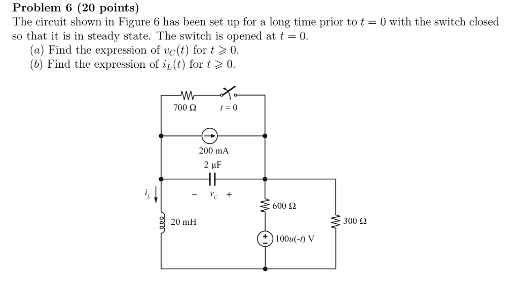 Solved Problem Points The Circuit Shown In Figure Chegg