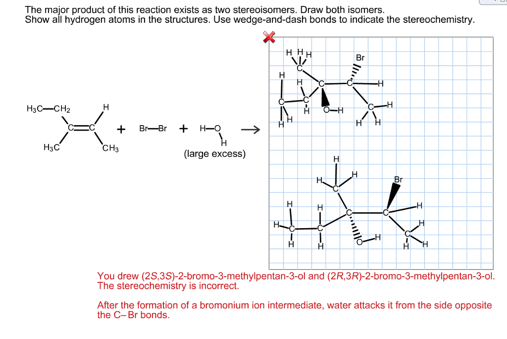 Solved The Major Product Of This Reaction Exists As Two S Chegg