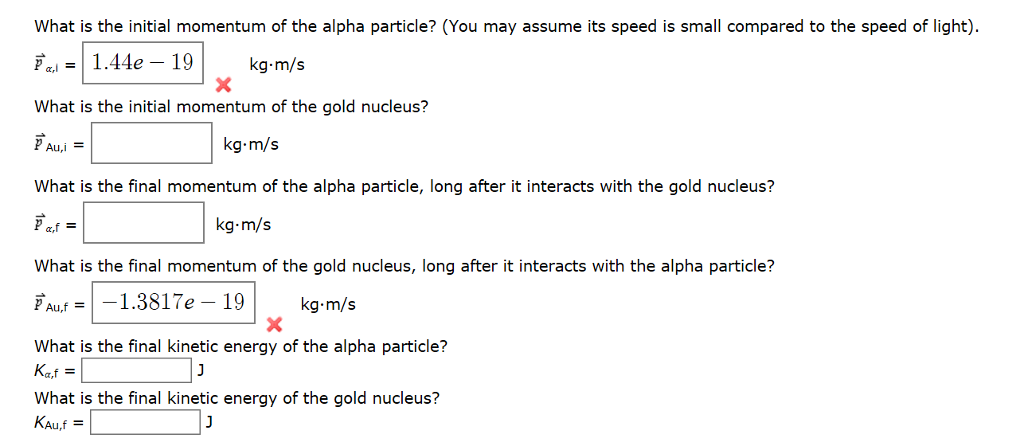 Solved An Alpha Particle A Helium Nucleus Containing Chegg