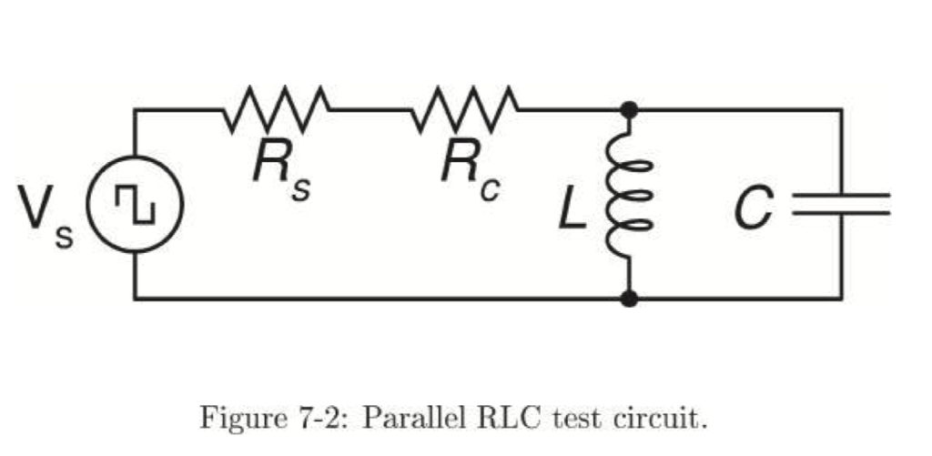 Solved Natural Response Of A Parallel Rlc Circuit Consider Chegg