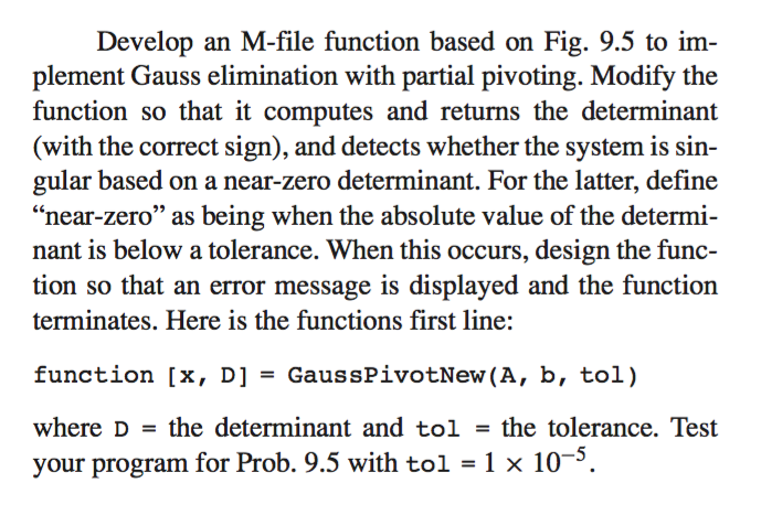 Develop An M File Function Based On Fig To Chegg