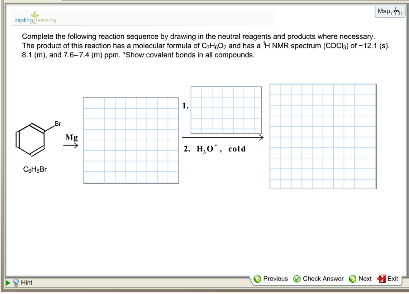 Solved Complete The Following Reaction Sequence By Drawin Chegg