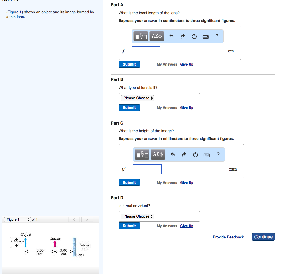 Solved Figure Shows An Object And Its Image Formed By A Chegg