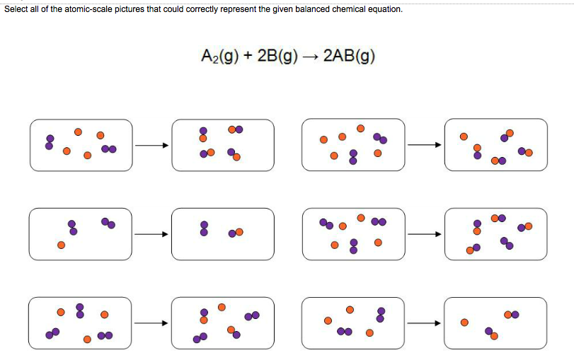 Solved Select All Of The Atomicscale Pictures That Could...
