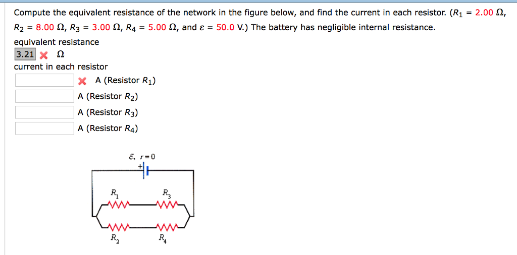 Solved Compute The Equivalent Resistance Of The Network In Chegg